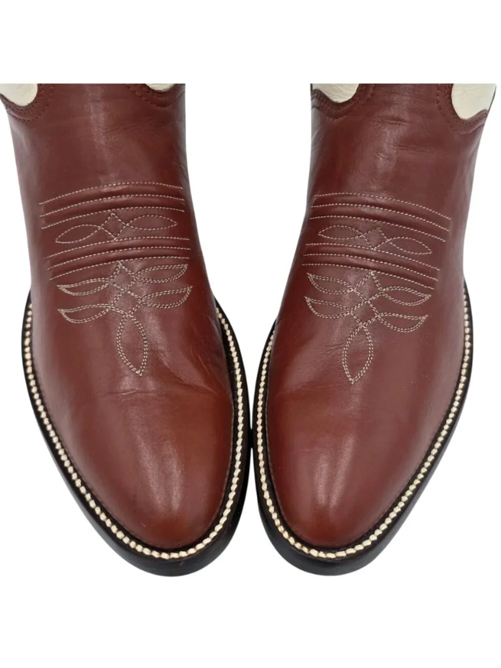 New Custom Mario Garcia Womens 11AA Brown Tall Cowgirl Cowboy Western Boot USA - Picture 3 of 16